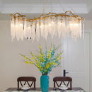 Niagara Brass Crystal Chandelier