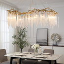 Niagara Brass Crystal Chandelier