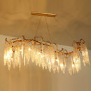 Niagara Brass Crystal Chandelier