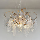 Luxury Niagara Round Glass Chandelier