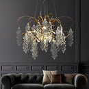 Luxury Niagara Round Glass Chandelier