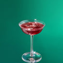 Vintage Crystal Coupe Glasses Set Of 2 Clear Radiance Champagne Martini Cocktails Hand Blown Classy by The Wine Savant