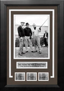 Jack Nicklaus, Sam Snead, & Arnold Palmer 8" x 10" Framed Golf Photo with Engraved Autographs by Dynasty Sports & Framing