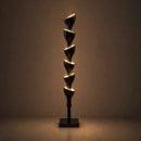 Floral Floor Lamp | Black by Interior Moderna