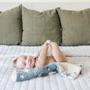 DOUBLE-LAYER BAMBONI® MINI BLANKETS by Saranoni