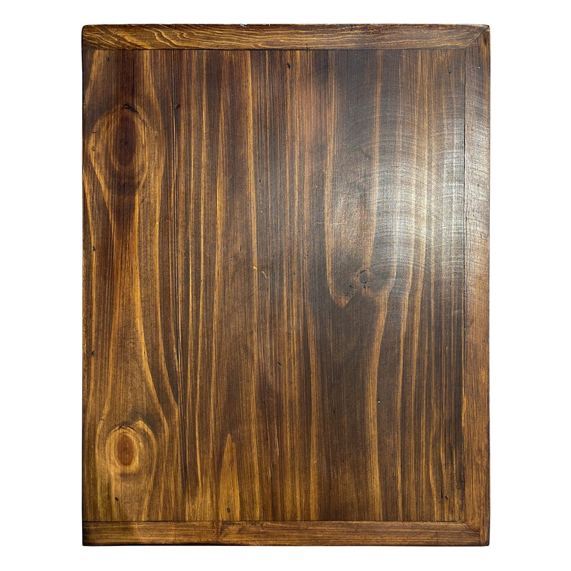 Traditional Small Rustic Nightstand Oldie Red, photo 6 of 9