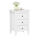 Nightstand End Beside Table Drawers Modern Storage Bedroom Furniture by LJGDeals