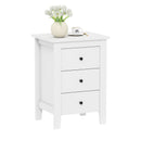 Nightstand End Beside Table Drawers Modern Storage Bedroom Furniture by DirectDeals