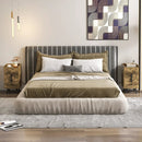 Nightstand Side Tables with 2 Drawers and 2 USB Ports by LJGDeals