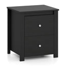 2-Drawer Nightstand with Storage for Bedroom & Living Room by LJGDeals