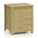 2-Drawer Nightstand with Storage for Bedroom & Living Room by LJGDeals