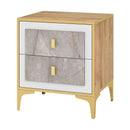 Nightstand with 2 Pull-out Drawers for Living Room Bedroom by LJGDeals