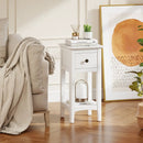 3-Tier Nightstand with Drawer and Open Storage Shelf by LJGDeals