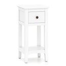 3-Tier Nightstand with Drawer and Open Storage Shelf by LJGDeals