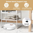 Nightstand with Flip up Door Storage Shelf by LJGDeals