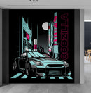 Nissan GTR Sports Car Wallpaper. Illustration of the iconic GTR.