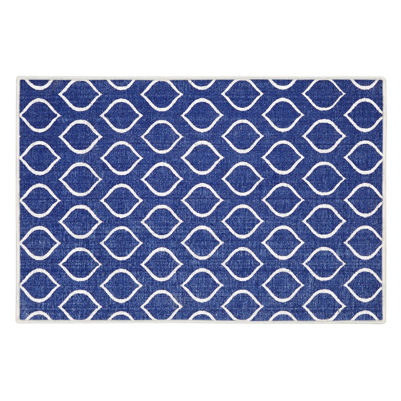 Sussexhome Drop Collection 2 x 3 Foot Heavy Duty Low Pile Landing Rug Runner