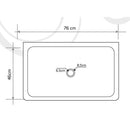 Noce Brown Travertine Farmhouse Apron Front Kitchen Sink Undermount