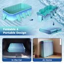 Portable Above Ground Swimming Pool with 24 Wall Panels by LJGDeals