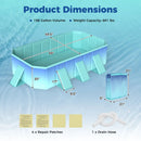 Portable Above Ground Swimming Pool with 8 Support Panels by DirectDeals