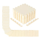 Interlocking Foam Floor Tiles 36-Pack with Borders by LJGDeals