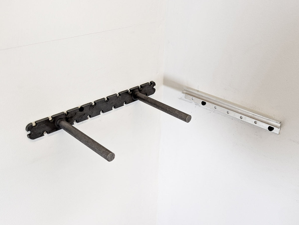 Floating Corner Shelf with Round Edge in Oak, photo 13 of 13