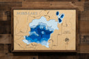 Nord Lake in Aitkin County, Minnesota by Horn Dog Maps
