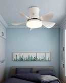 Nordic Blade Black Ceiling Fan Light