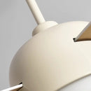 Nordic Macaron Dome Ceiling Fan Light