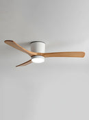 Nordic Propeller Wooden Ceiling Fan Light