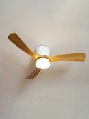 Nordic Propeller Wooden Ceiling Fan Light