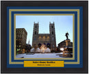Notre-Dame Basilica in Montreal 8" x 10" Framed and Matted Landmark Photo by Dynasty Sports & Framing