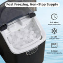 Nugget Ice Maker Countertop with Audible Ice Full Alarm by LJGDeals