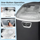 Nugget Ice Maker Countertop with Audible Ice Full Alarm by LJGDeals