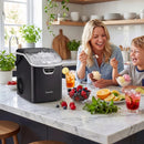 Nugget Ice Maker Countertop with Audible Ice Full Alarm by LJGDeals