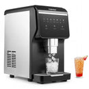 Nugget Ice Maker with Self Dispensing 80 LBS Per Day Chewable Pellet Ice Machine by LJGDeals