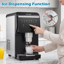 Nugget Ice Maker with Self Dispensing 80 LBS Per Day Chewable Pellet Ice Machine by DirectDeals