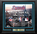 Denver Nuggets Throwback Custom NBA Basketball 11x14 Picture Frame Kit (Multiple Colors) by Dynasty Sports & Framing