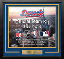 Denver Nuggets Custom NBA Basketball 11x14 Picture Frame Kit (Multiple Colors) by Dynasty Sports & Framing