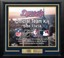 Denver Nuggets Custom NBA Basketball 11x14 Picture Frame Kit (Multiple Colors) by Dynasty Sports & Framing