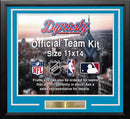 Denver Nuggets Throwback Custom NBA Basketball 11x14 Picture Frame Kit (Multiple Colors) by Dynasty Sports & Framing