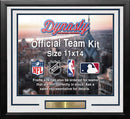 Denver Nuggets Custom NBA Basketball 11x14 Picture Frame Kit (Multiple Colors) by Dynasty Sports & Framing