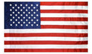 Unfringed Indoor American Flag