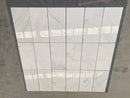 Oriental White Marble Square 2" x 2" Honed Tile