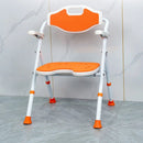 Elderly Foldable Shower Chair With Arms