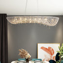 Oval Modern Crystal Chandelier