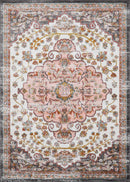 Oark Floral Medallion Area Rug
