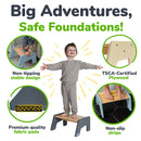 1-Step Wooden Stool for Kids