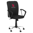 Curve Task Chair with South Dakota Coyotes Logo