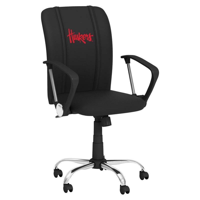 Curve Task Chair with Nebraska Cornhuskers Alternate